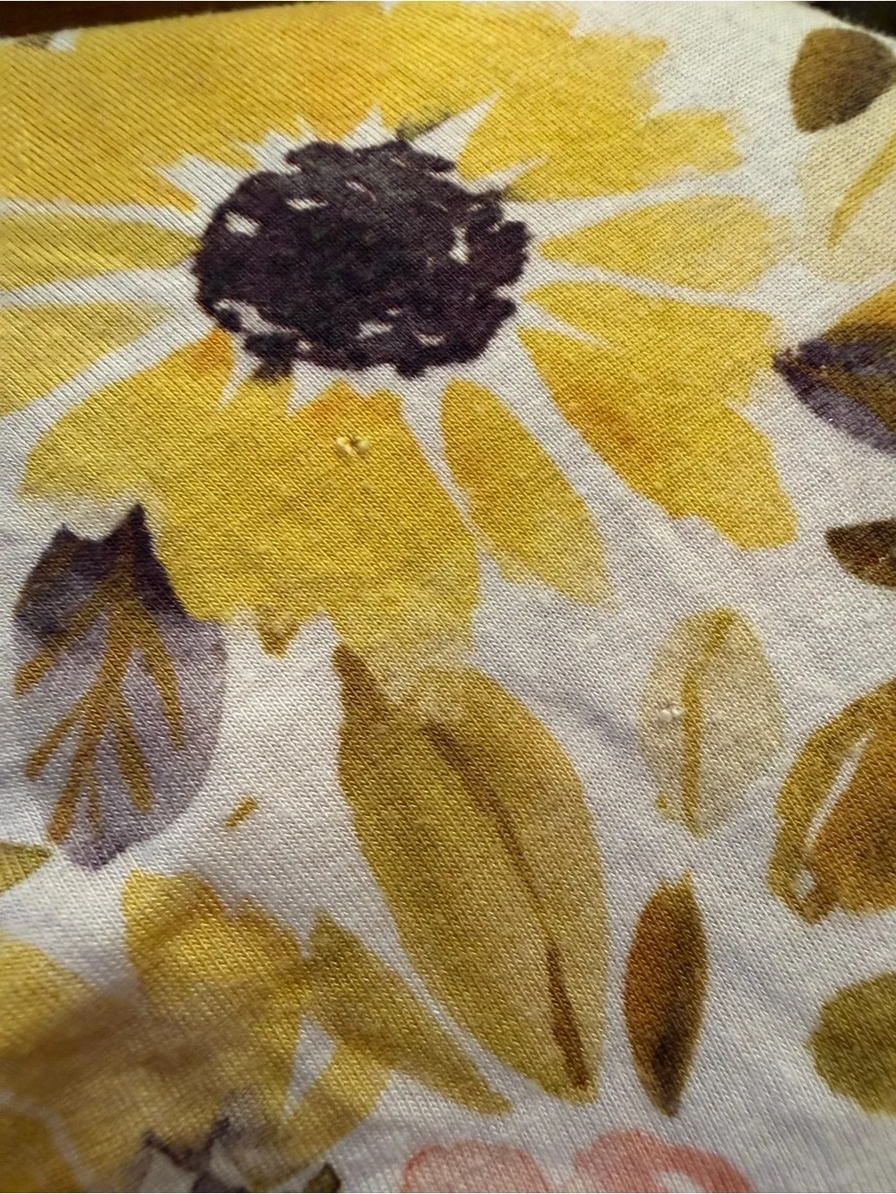 Little sleepies standard crib sheets autumn sunflower and golden poppies